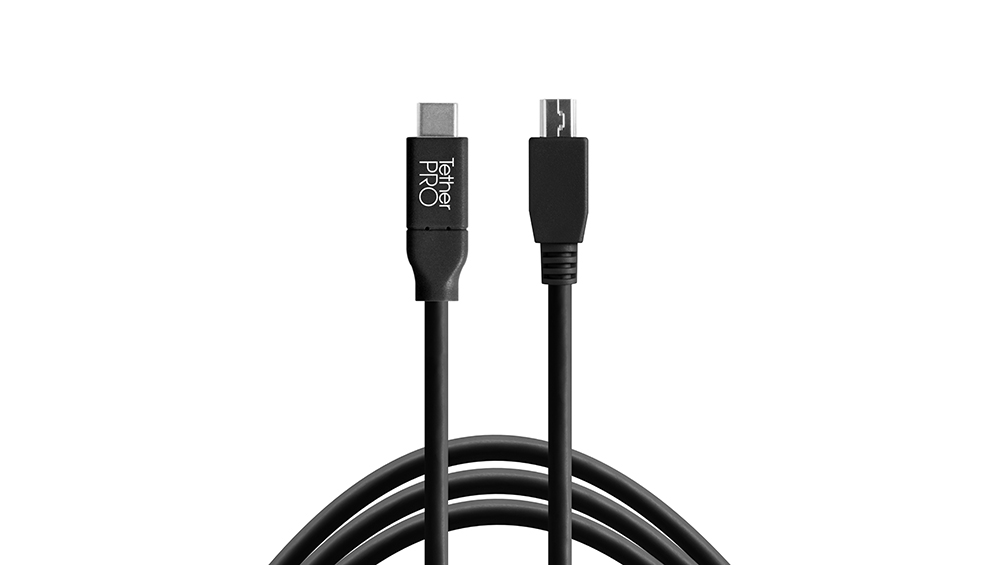 TetherPro USB-C to 2.0 Mini-B 5-Pin / CUC2415-BLK