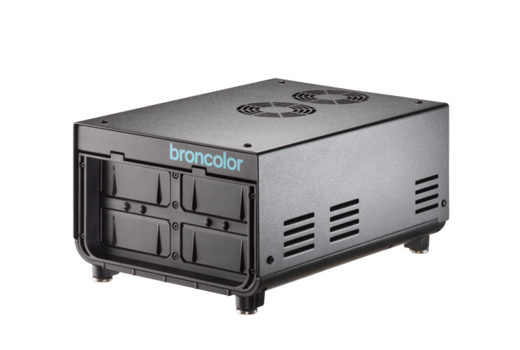 Broncolor Satos charging station for up to 4 slide-in batteries/36.198.XX